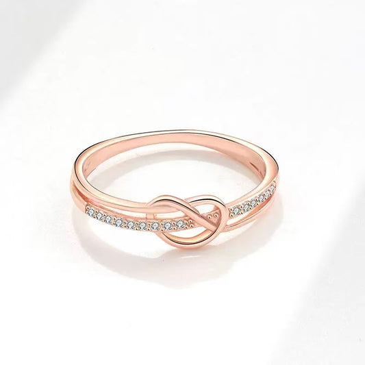Heart Knot Stacking Ring