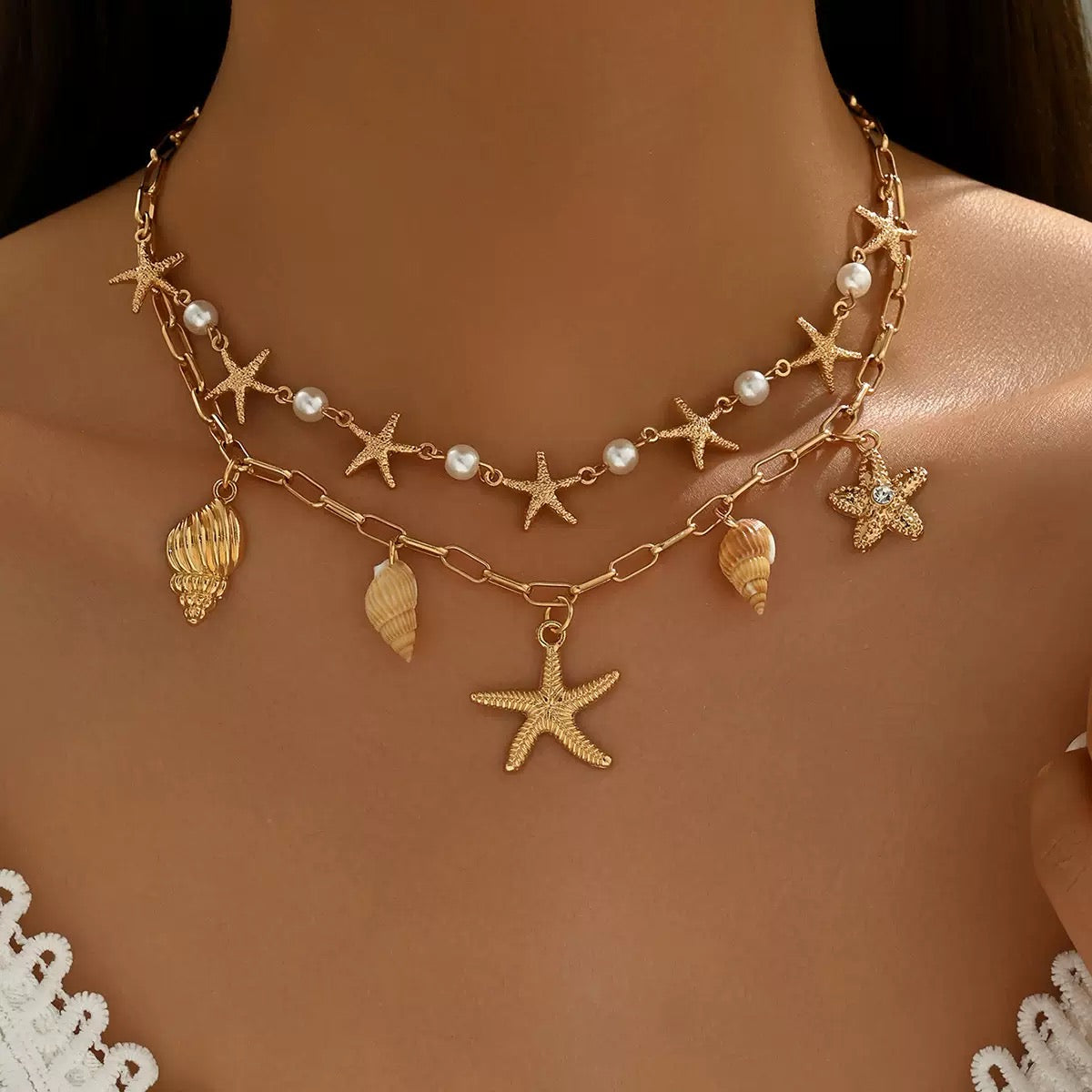Ocean Layer Necklace