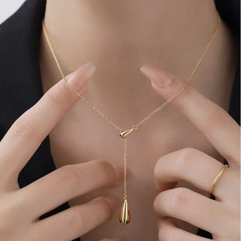 18k Gold Plated Minimalist Necklace