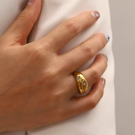 Starburst Dome Ring