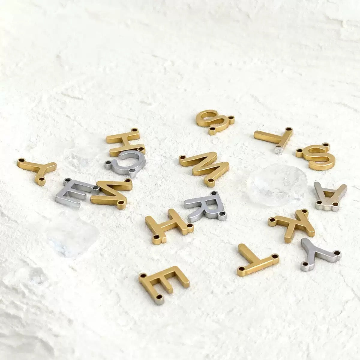 Stainless Steel Letter Necklace