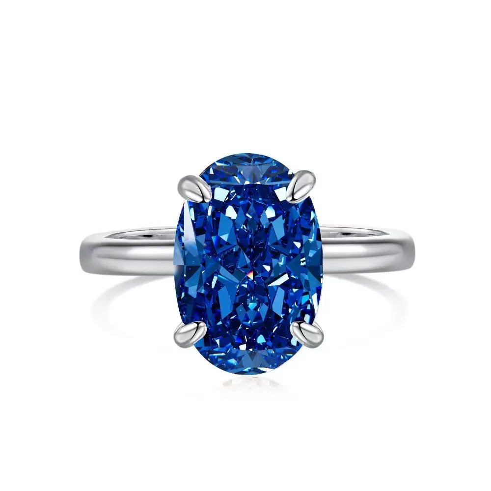 3.5 Carat Ice Cut Zircon Ring