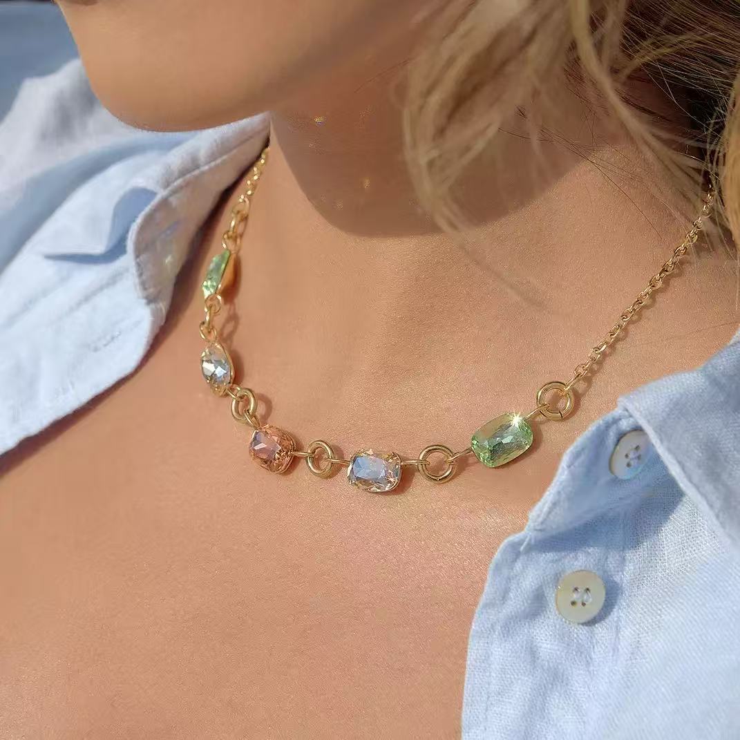 Colorful Gem Necklace