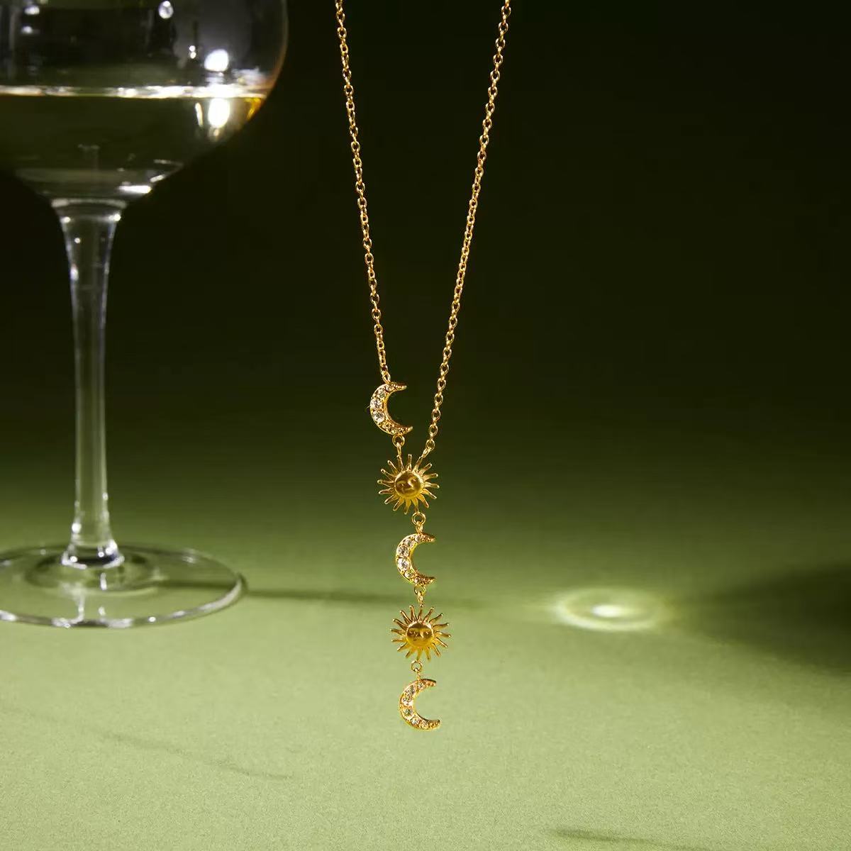 Sun & Moon Necklace