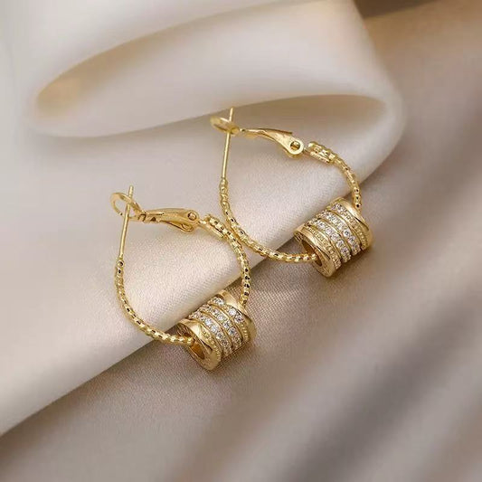 Spinning Beads Earring