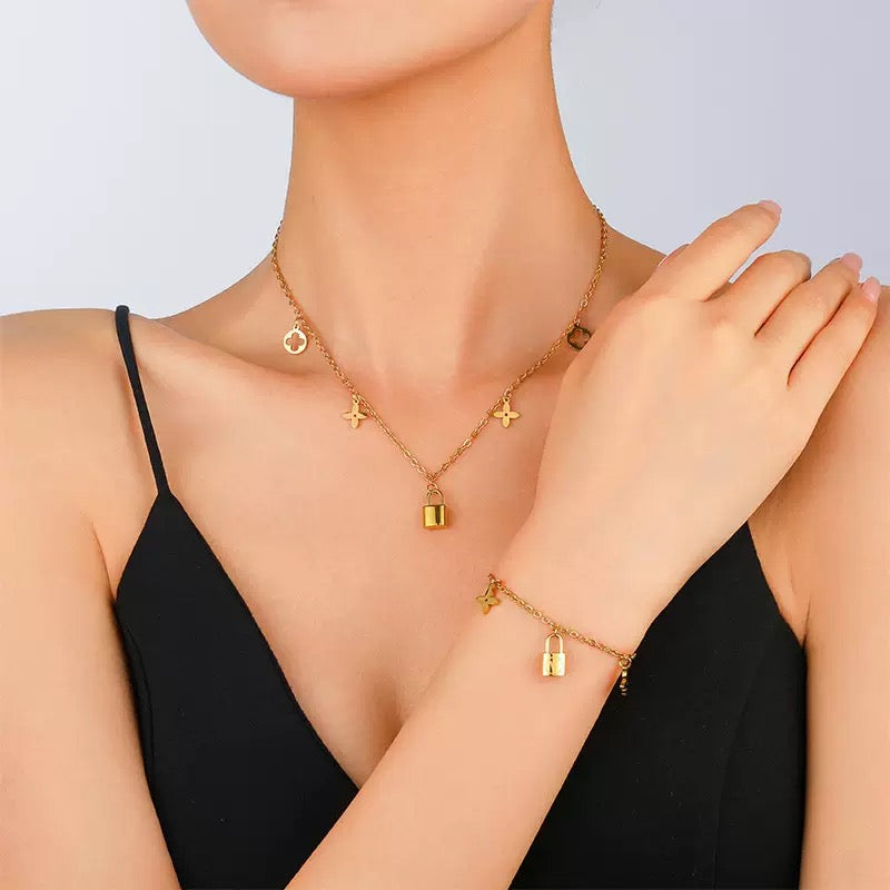 Luxury Lock Necklace