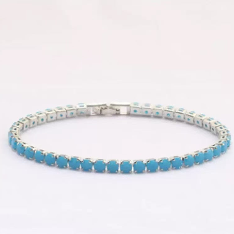 Turquoise Tennis Bracelet