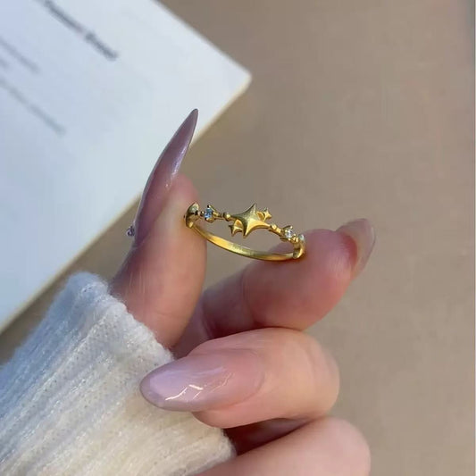 Star Zircon Ring