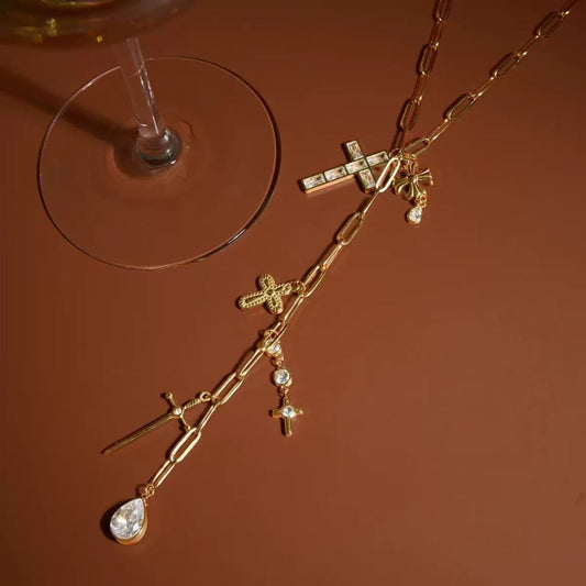 Vintage Cross Necklace