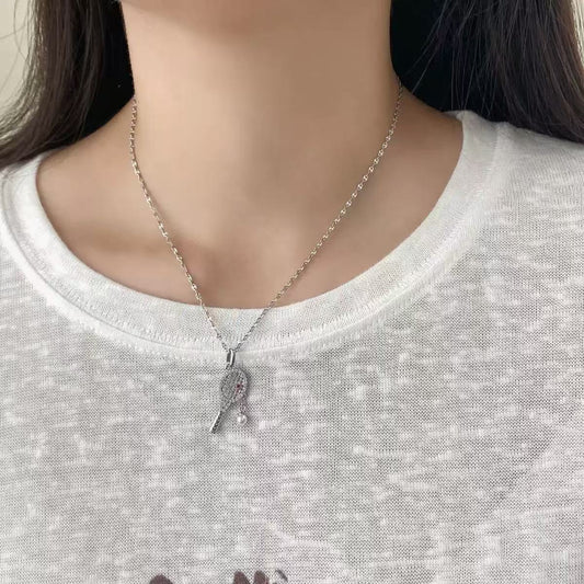 Cute Tennis Ball Necklace