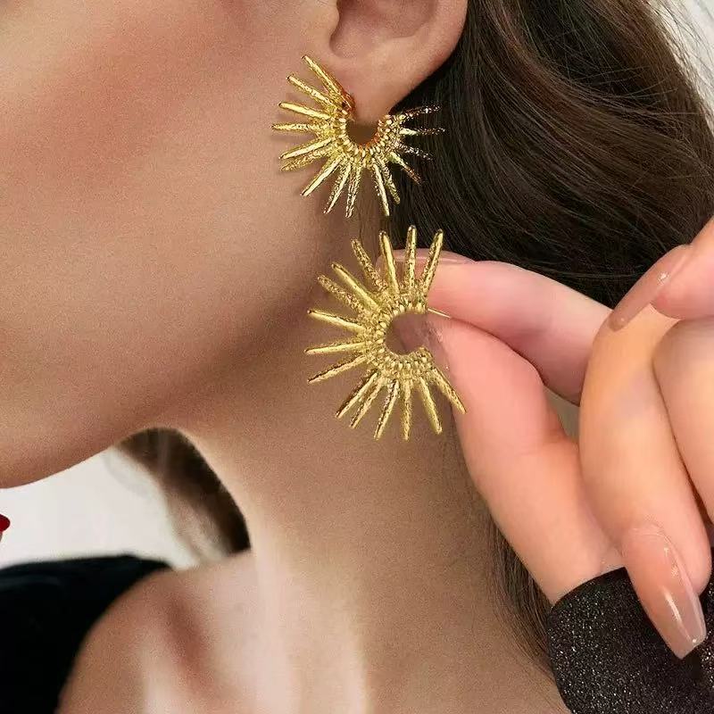 Sun Flower Earrings