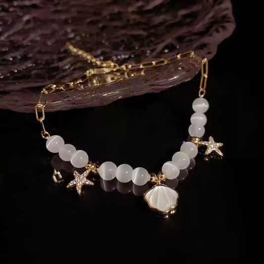 Cat's Eye Cabochon Bracelet