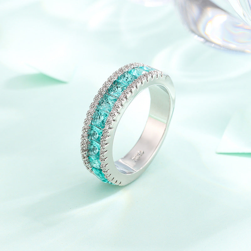 Mint Sparkle Ring