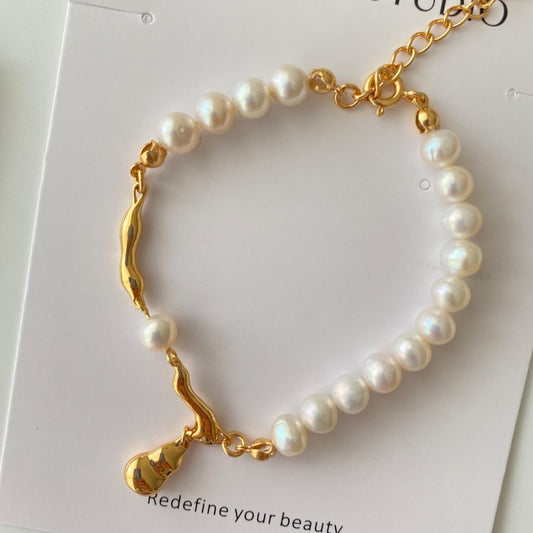 Water Drop Peal Necklace
