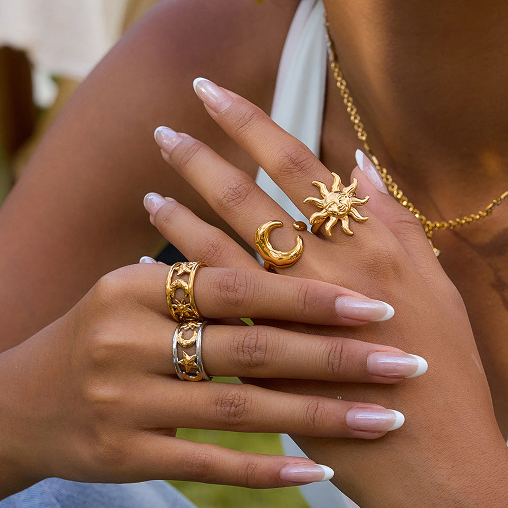Celestial Open Ring