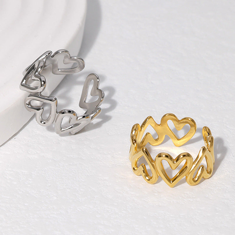 Gold Heart Ring