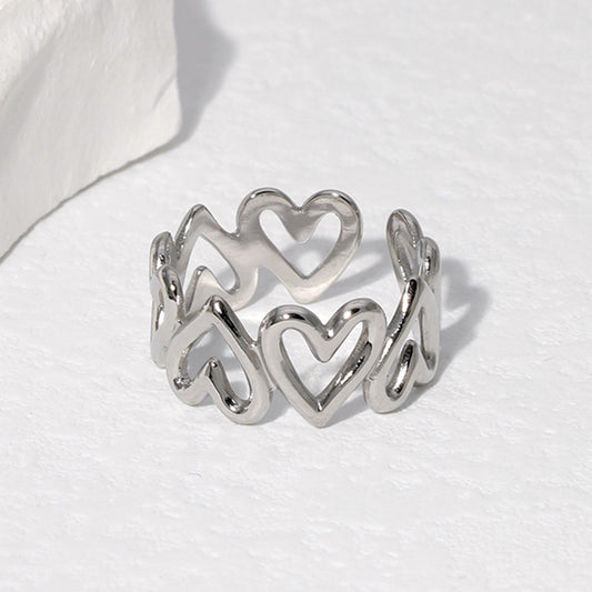 Gold Heart Ring