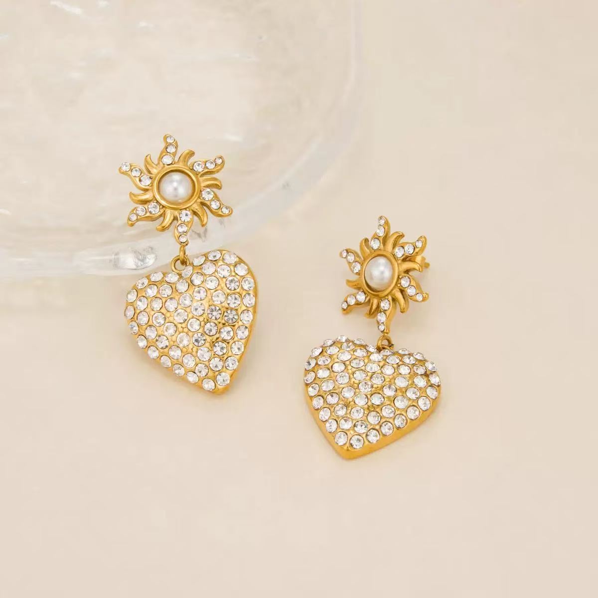 Sunshine Love Hoops Earrings