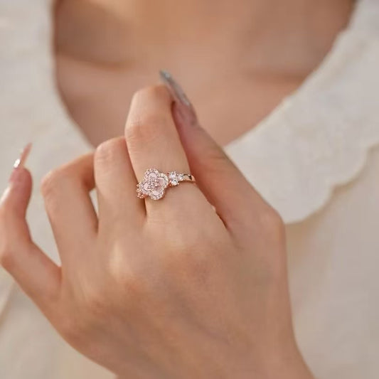 Pink Clove Ring