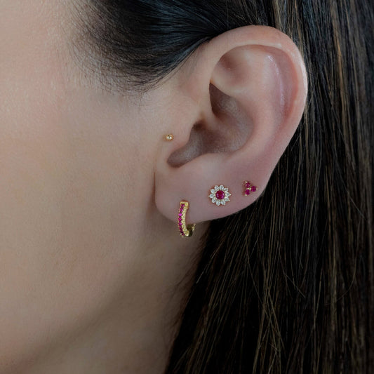 Ruby Earrings