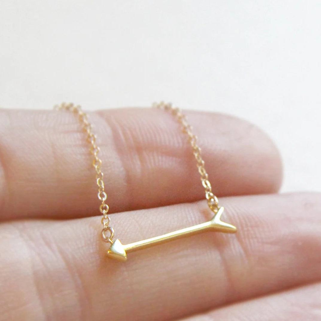 Gold Arrow Necklace