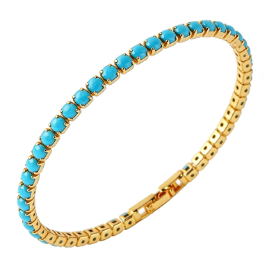 Turquoise Tennis Bracelet