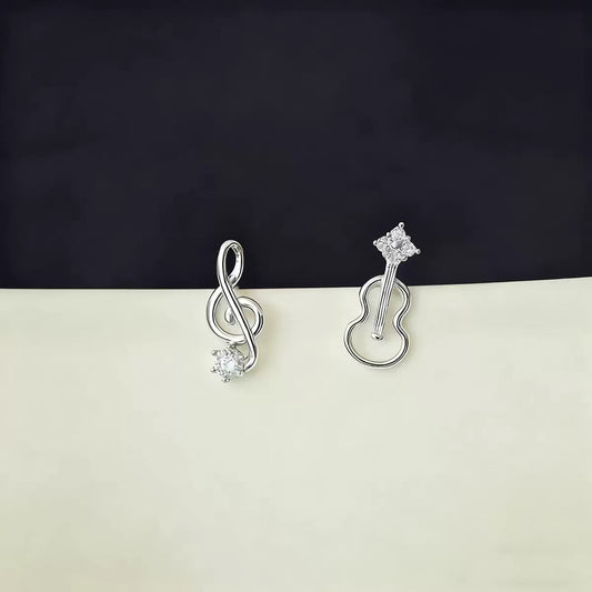 Violin Stud Earrings