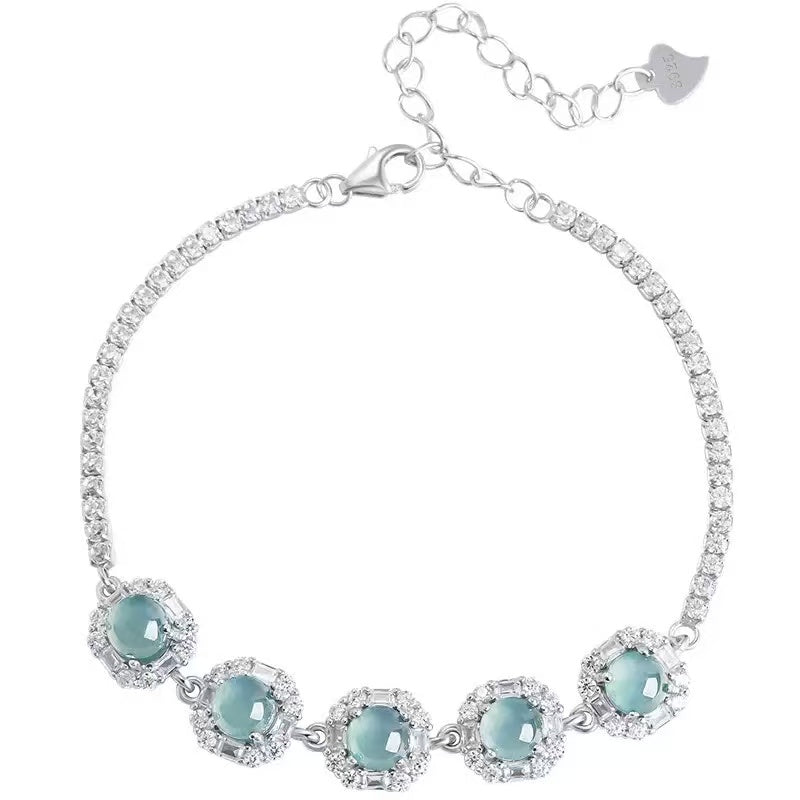 Green Zircon Bracelet