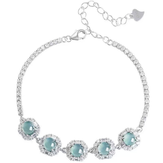 Green Zircon Bracelet