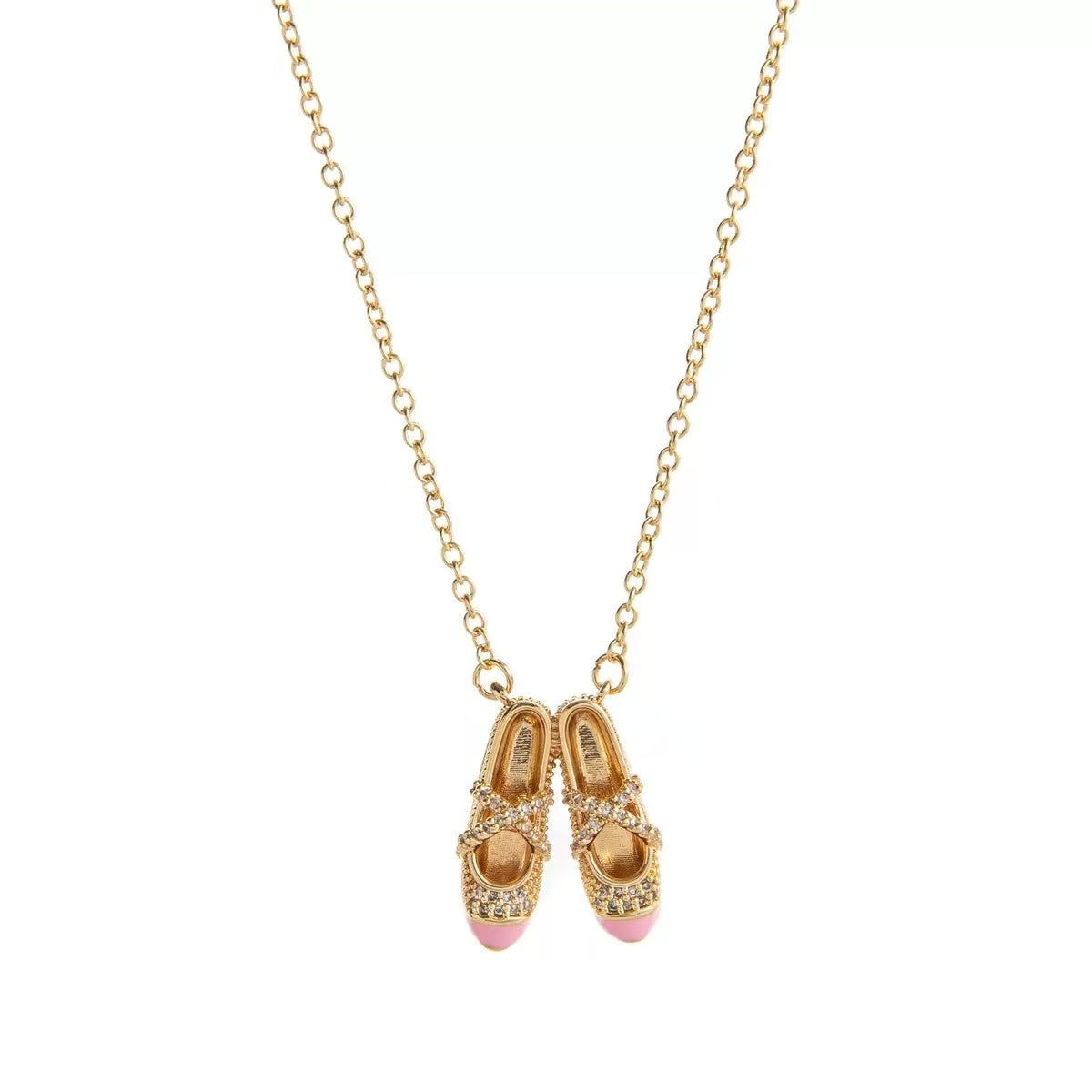 Pink Ballet Mini Necklace