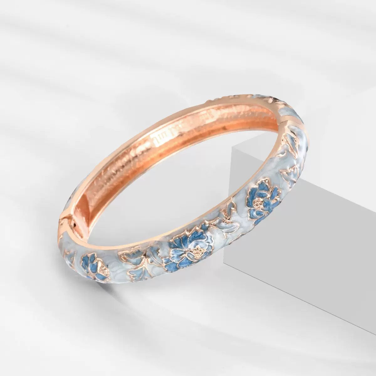 Azure Bloom Bangle