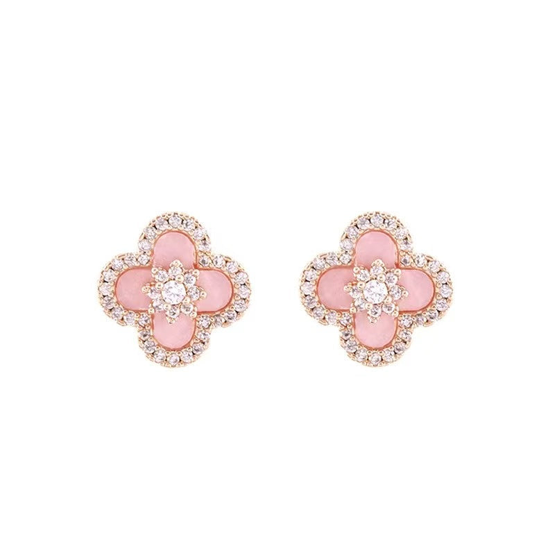 Pink Clove Earrings
