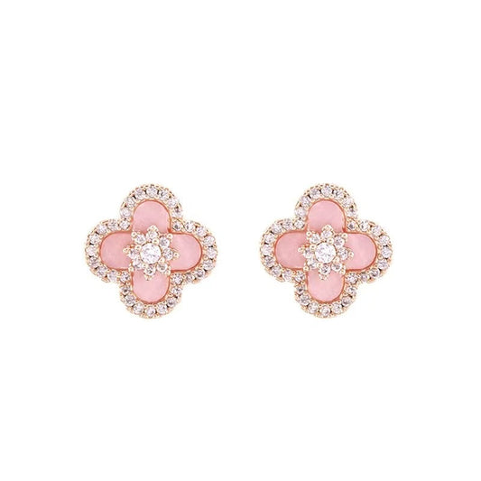 Pink Clove Earrings