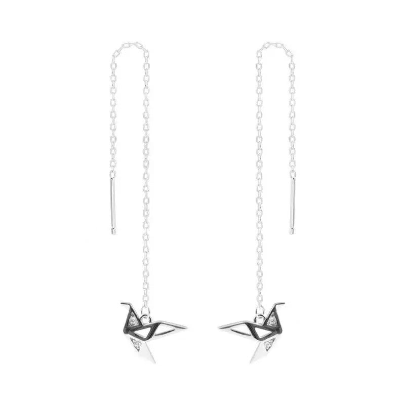 Origami Threader Earrings