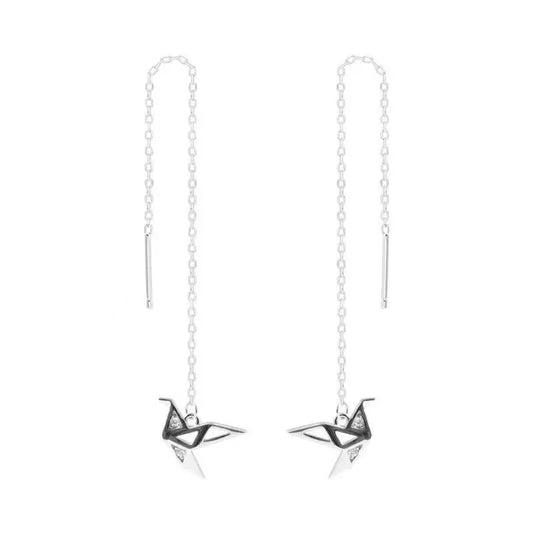 Origami Threader Earrings