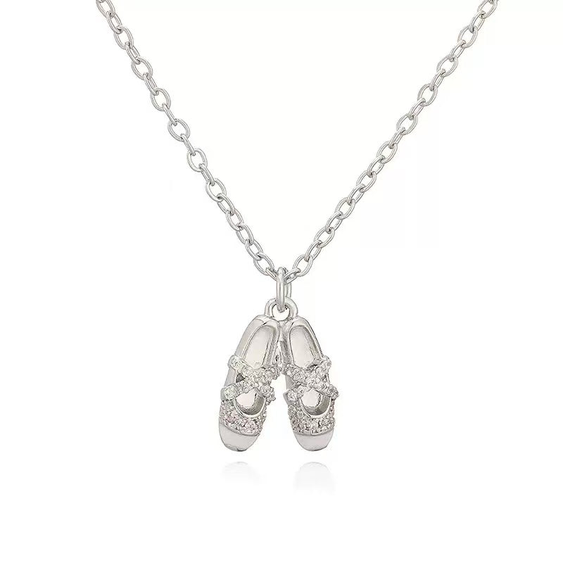 Pink Ballet Mini Necklace
