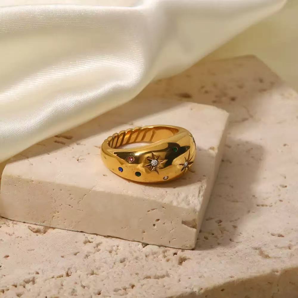 Starburst Dome Ring
