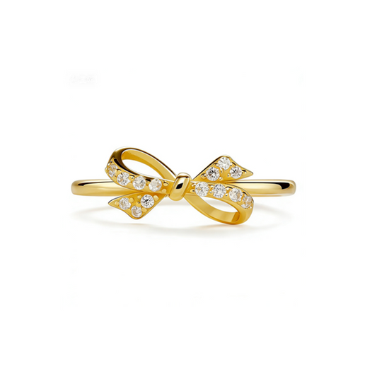 Bow Tie Band Ring