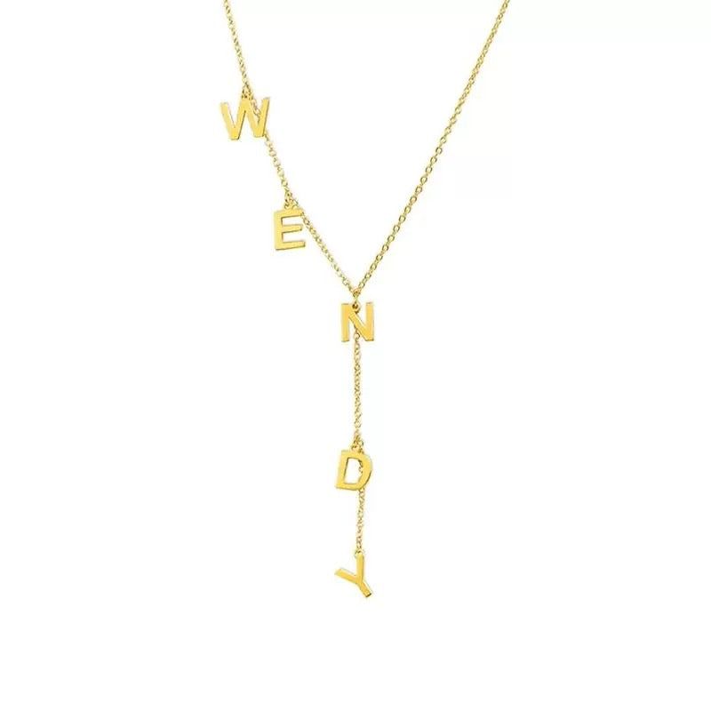 Name Y Necklace