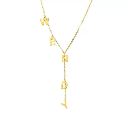 Name Y Necklace