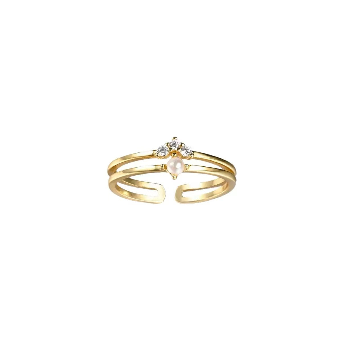 Pearl Ring Set