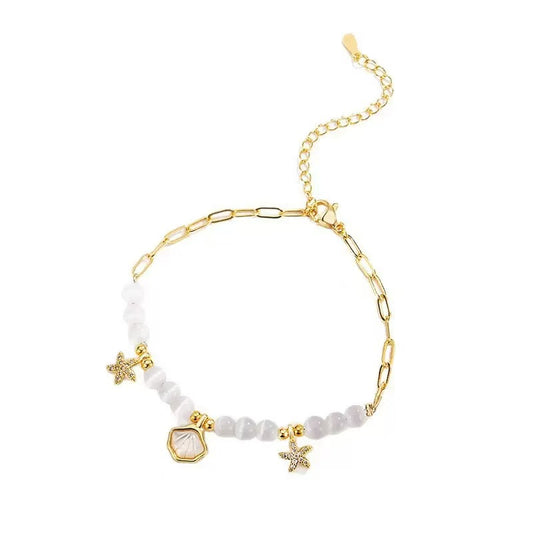 Cat's Eye Cabochon Bracelet