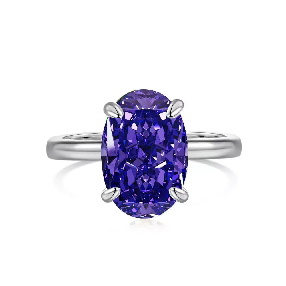 3.5 Carat Ice Cut Zircon Ring