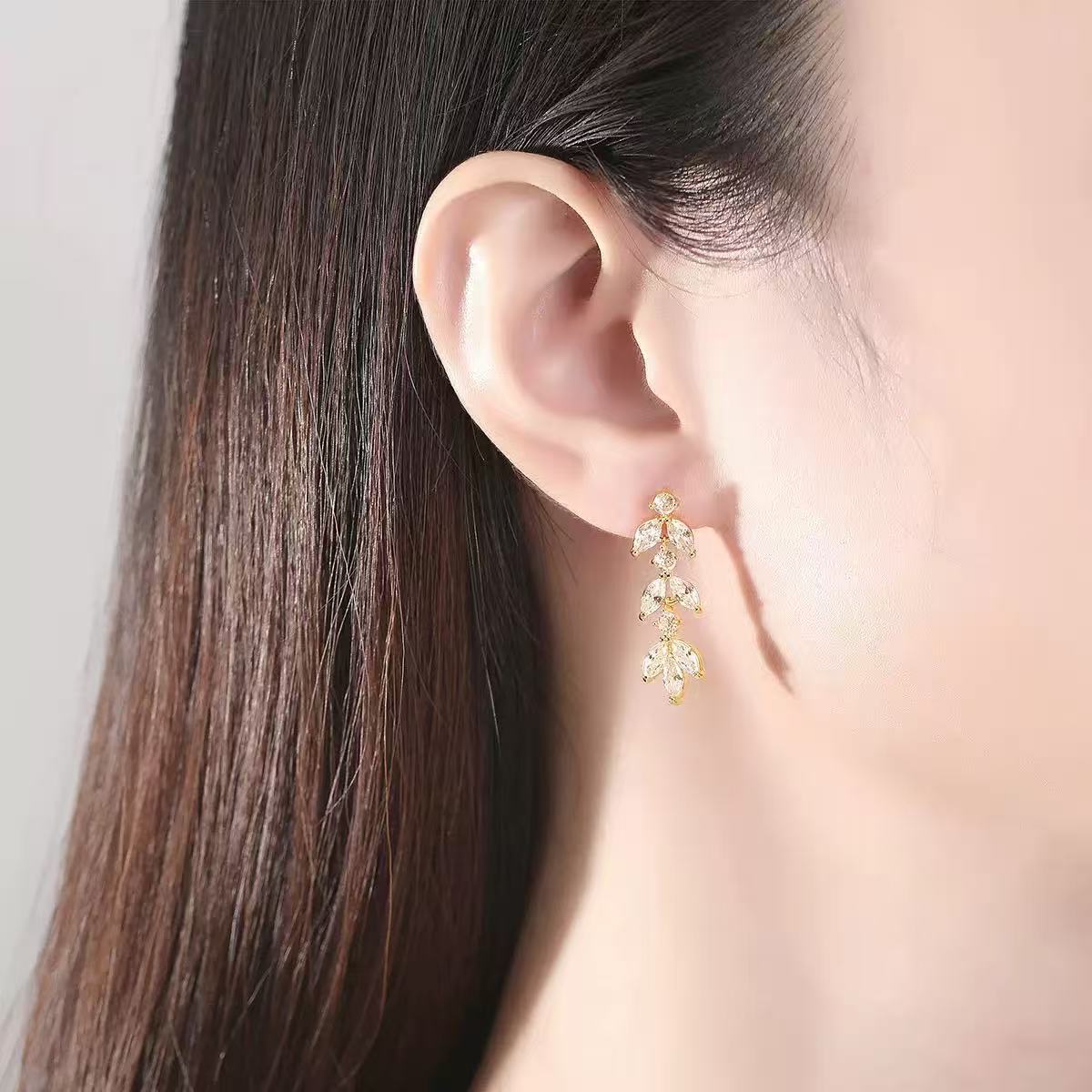 Crystal Bridal Earrings