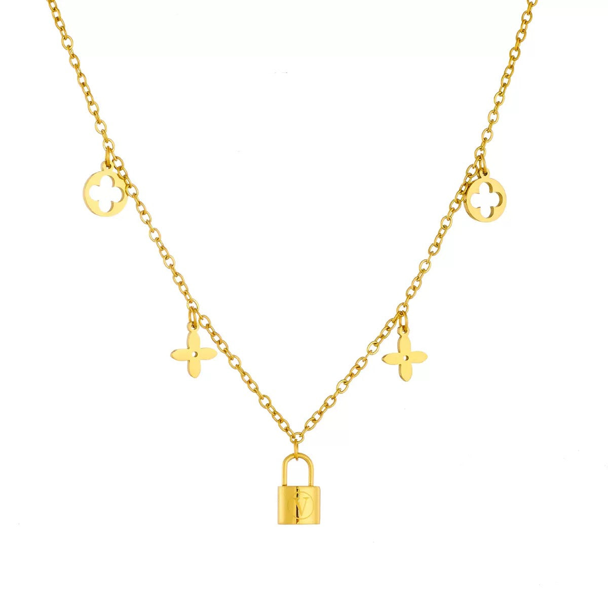 Luxury Lock Necklace