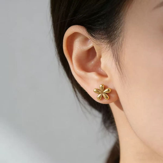 Flower Stud Earrings