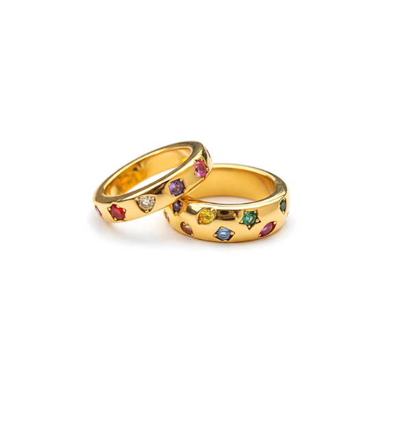 Starry Candy Gem Ring
