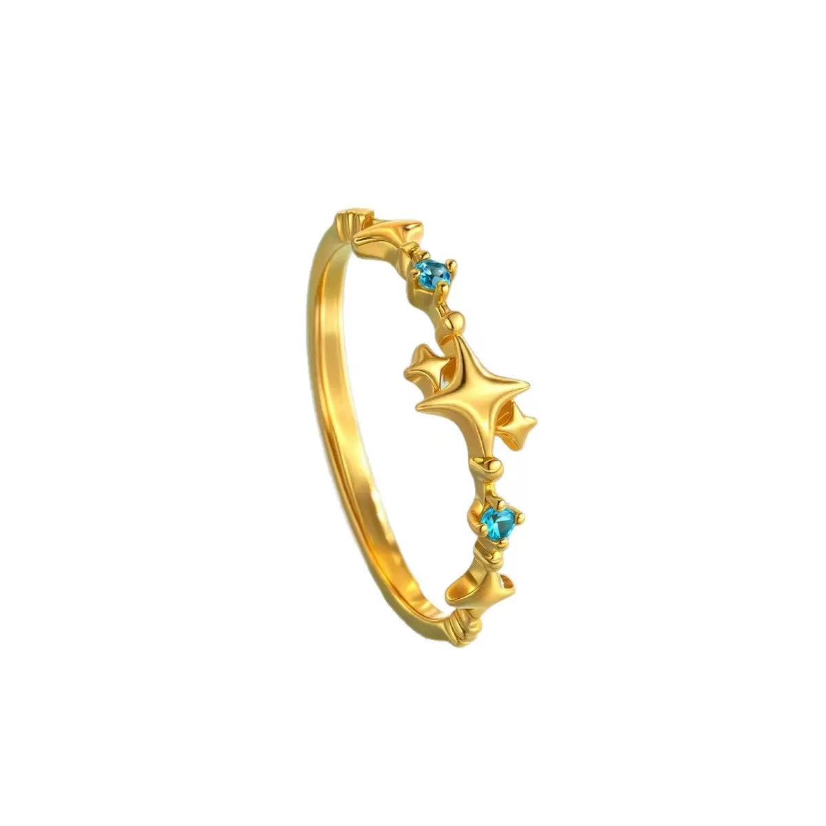 Star Zircon Ring