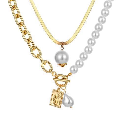 Asymmetry Necklace Set