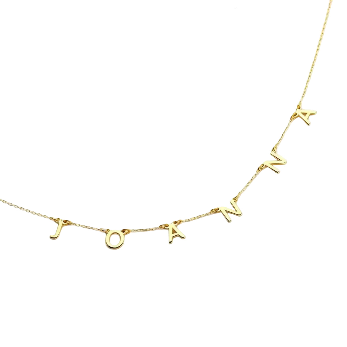 Stainless Steel Letter Necklace